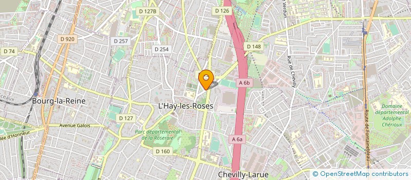 localisation de l'entreprise STEPHANIE LAUZANNE, HUISSIER DE JUSTICE ASSOCIEE à L'HAY-LES-ROSES