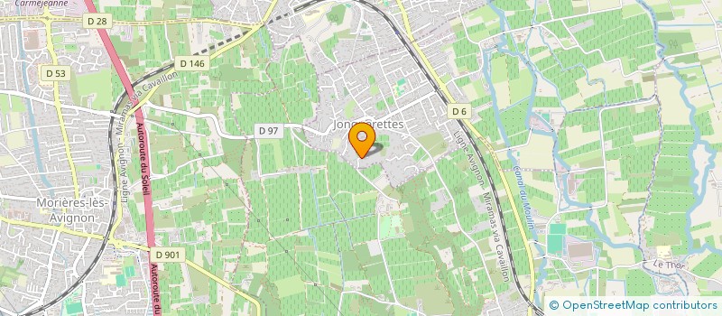 localisation de l'entreprise STEPHANIE PEYRE  JONQUERETTES