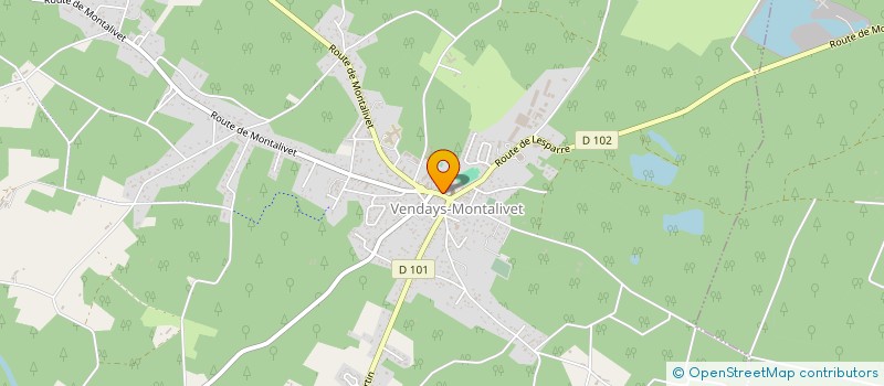 localisation de l'entreprise STEPHANIE RAYMOND NOTAIRE  VENDAYS-MONTALIVET