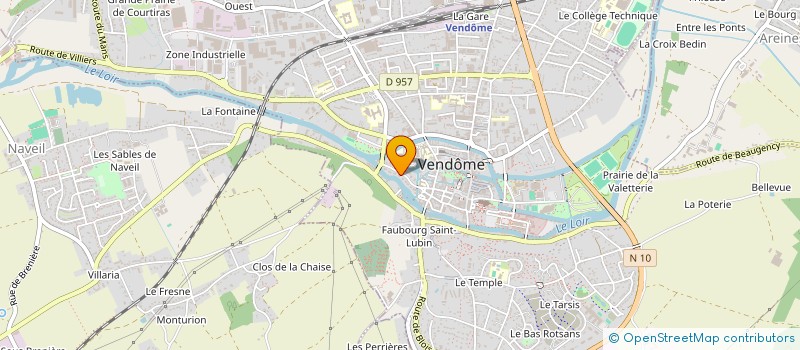 localisation de l'entreprise STEPHANIE VIOLET-MARECHAL & DAVID RAVIN, NOTAIRES ASSOCIES  VENDOME