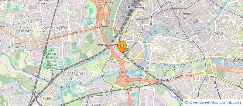 localisation de l'entreprise STEPHANOS-PETRA  STRASBOURG