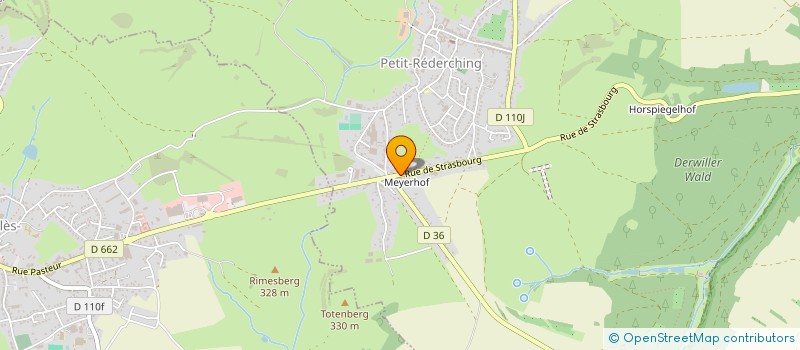 localisation de l'entreprise STEPHANUS ET FILS SARL  PETIT-REDERCHING