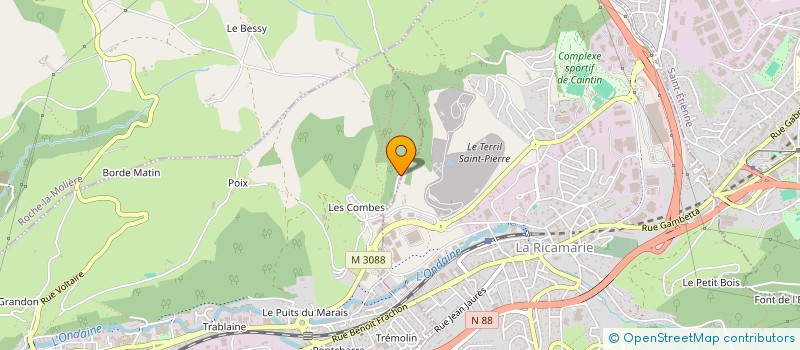 localisation de l'entreprise STEPHAPAL à LE CHAMBON-FEUGEROLLES