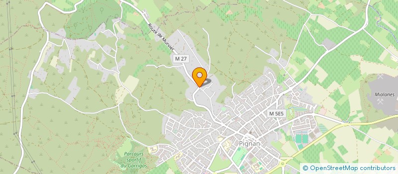 localisation de l'entreprise STEPHCLEMAYRIC  PIGNAN