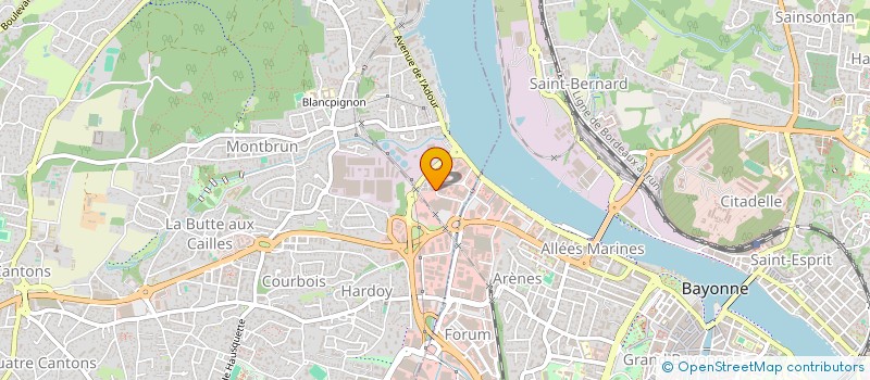 localisation de l'entreprise STEPHENS & CO  ANGLET