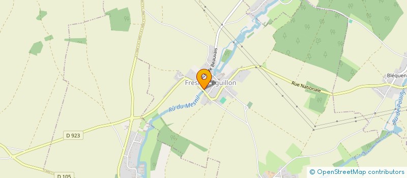 localisation de l'entreprise STEPHGELAUR  FRESNE-LEGUILLON