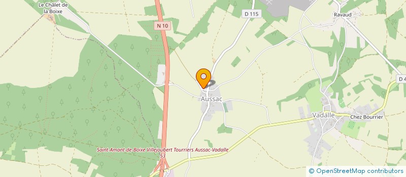 localisation de l'entreprise STEPHI à AUSSAC-VADALLE