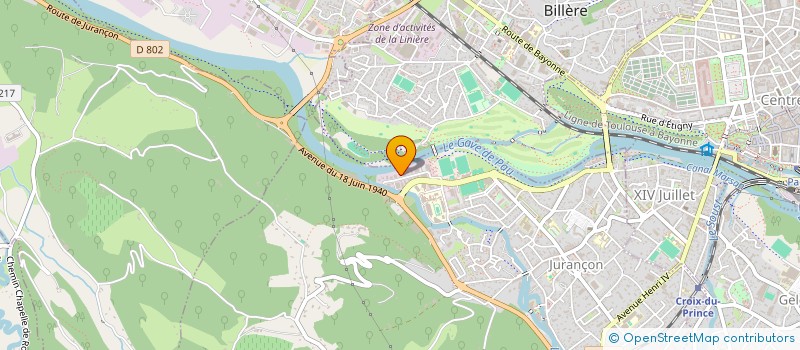 localisation de l'entreprise STEPHI à JURANCON