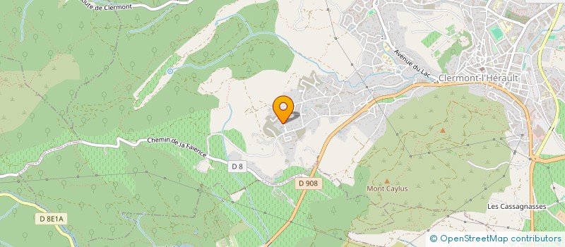 localisation de l'entreprise STEPHIE 34  CLERMONT-L'HERAULT