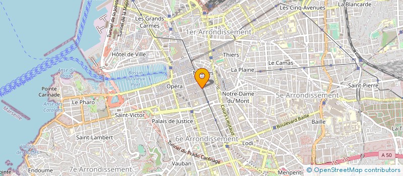 localisation de l'entreprise STEPHIE à MARSEILLE