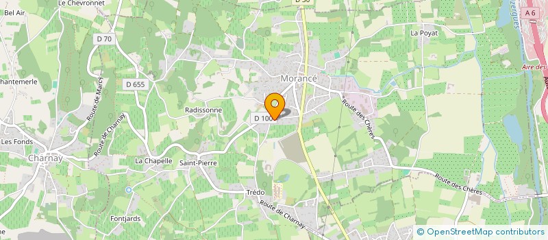 localisation de l'entreprise STEPHIL 2  MORANCE