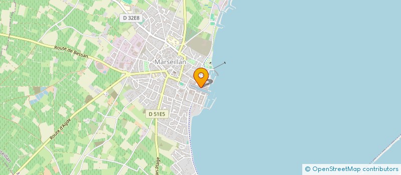 localisation de l'entreprise STEPHIL à MARSEILLAN