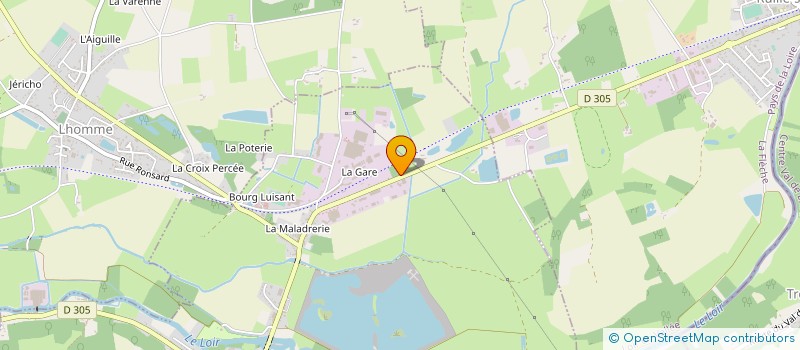 localisation de l'entreprise STEPHILDOM à LA CHARTRE-SUR-LE-LOIR
