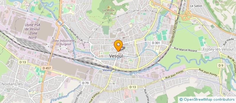 localisation de l'entreprise STEPHIMMO à VESOUL