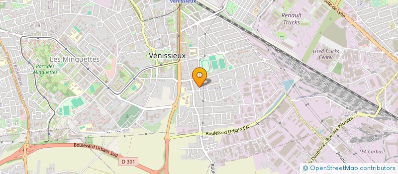 localisation de l'entreprise STEPHIMMO  VENISSIEUX