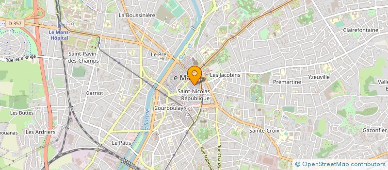 localisation de l'entreprise STEPHINE à LE MANS