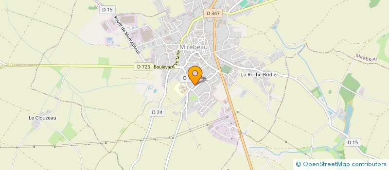 localisation de l'entreprise STEPHMATH à SAINT-MARTIN-LA-PALLU