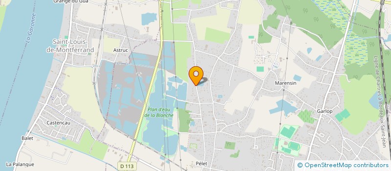 localisation de l'entreprise STEPHNAD  AMBARES-ET-LAGRAVE