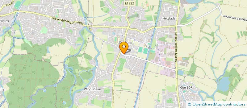 localisation de l'entreprise STEPHYAN  ESCHAU