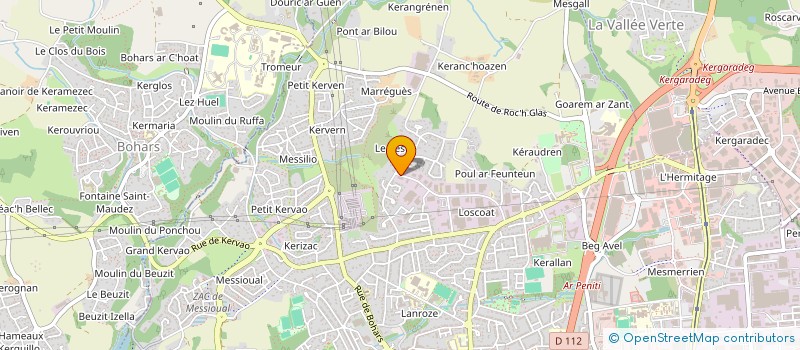 localisation de l'entreprise STEPILA 35  BREST