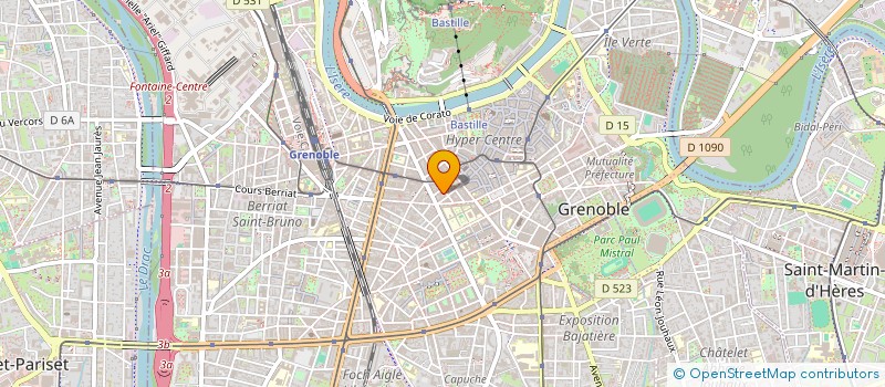 localisation de l'entreprise STEPLY à GRENOBLE