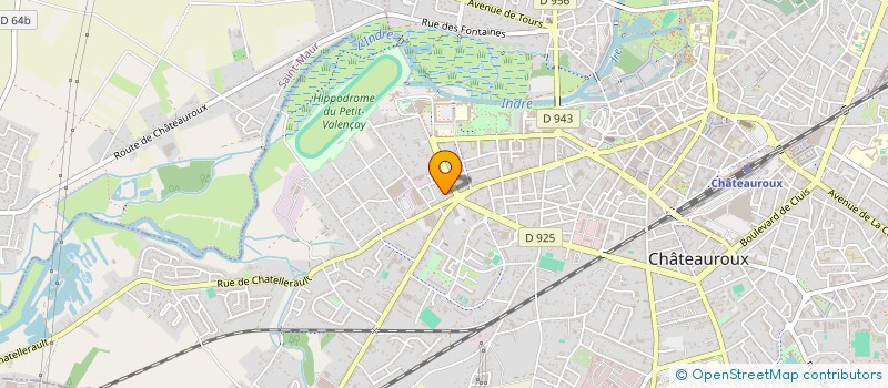 localisation de l'entreprise STEPPE ETENDUE à CHATEAUROUX