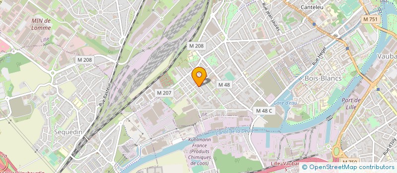 localisation de l'entreprise STEPPE INTERNATIONAL à LILLE