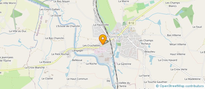 localisation de l'entreprise STEPPING DESIGN & SOLUTION SARL  MONTREUIL-SUR-ILLE