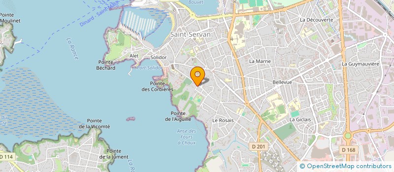 localisation de l'entreprise STEPWISE ACC HOLDING  SAINT-MALO