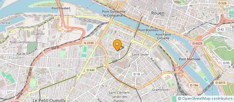 localisation de l'entreprise STER à ROUEN