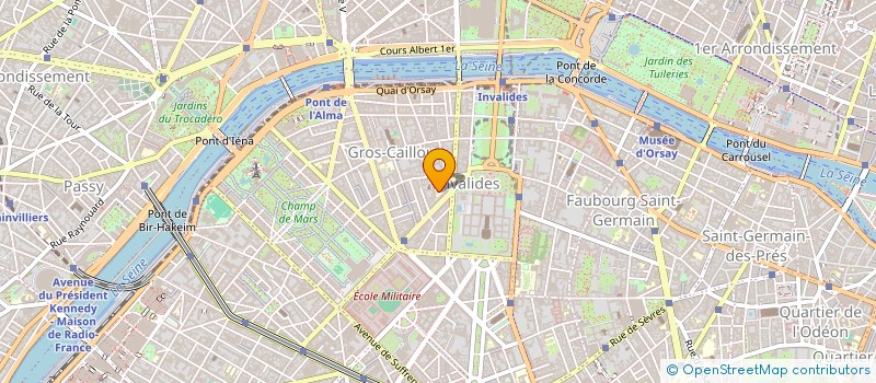 localisation de l'entreprise STER DEVELOPPEMENT à PARIS