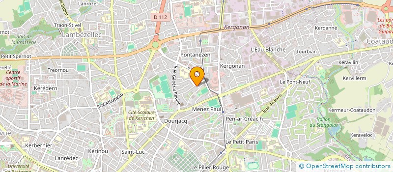 localisation de l'entreprise STER EO PRODUCTION à BREST
