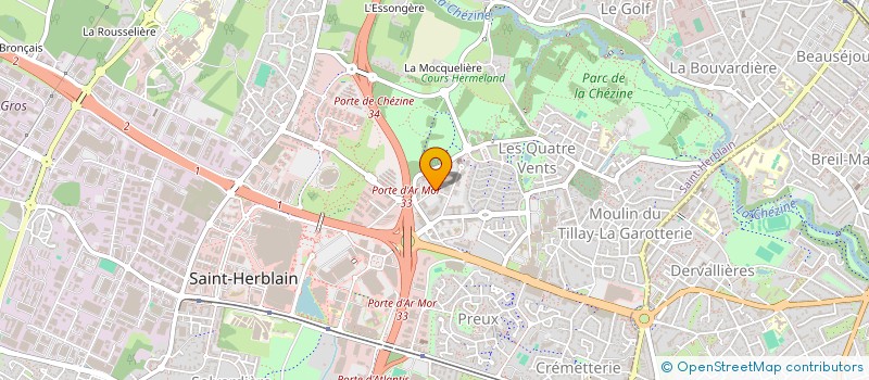 localisation de l'entreprise STER WEN  SAINT-HERBLAIN