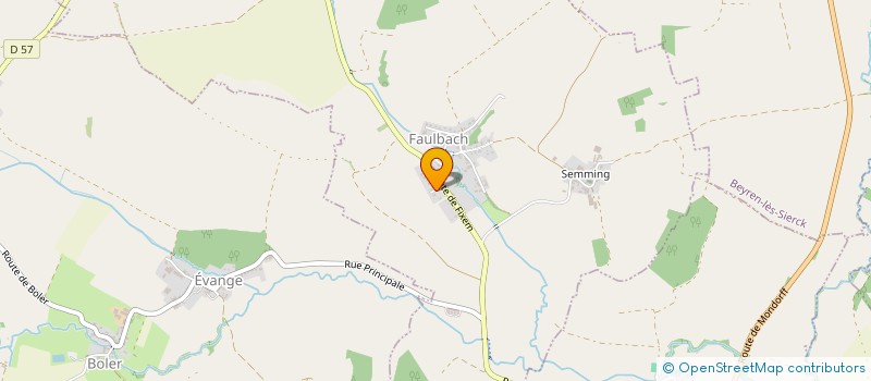 localisation de l'entreprise STERA  RODEMACK