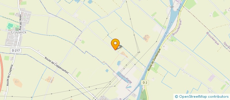 localisation de l'entreprise STERCKEMAN-DECROOCQ  LOON-PLAGE