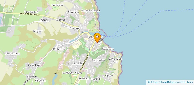 localisation de l'entreprise STEREDENN-MOR  SAUZON