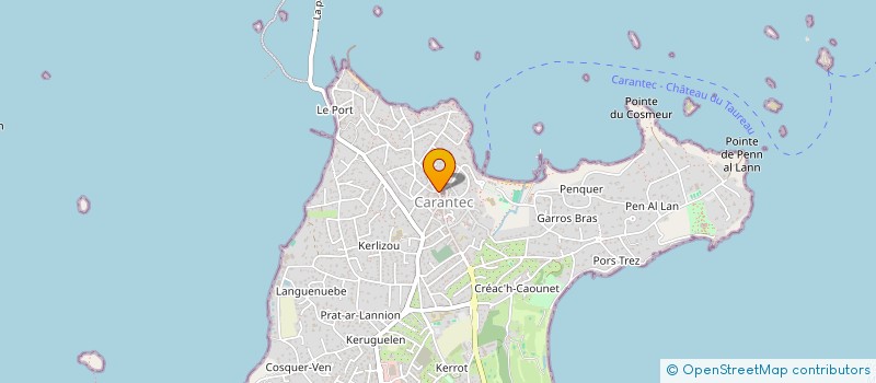 localisation de l'entreprise STEREDENNIG  CARANTEC