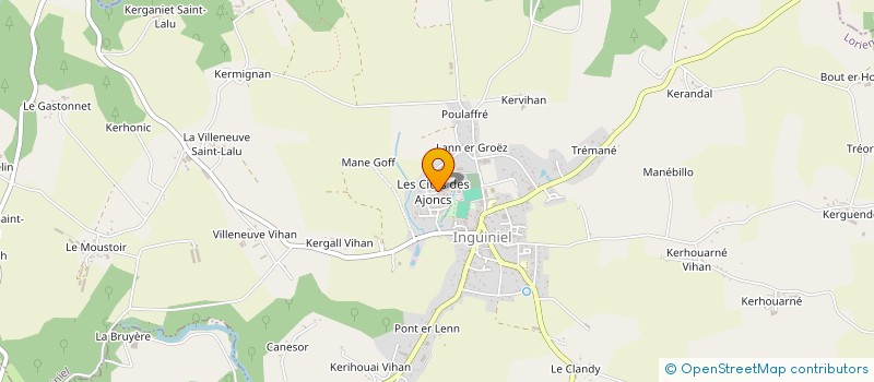 localisation de l'entreprise STEREDENNIG  INGUINIEL