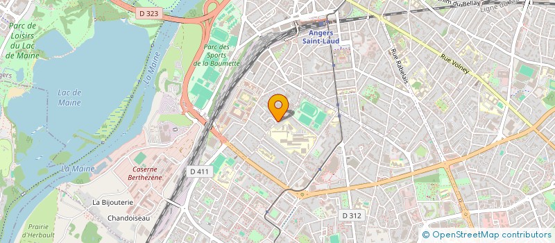 localisation de l'entreprise STEREN ARMOR à ANGERS