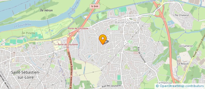 localisation de l'entreprise STERENN  BASSE-GOULAINE