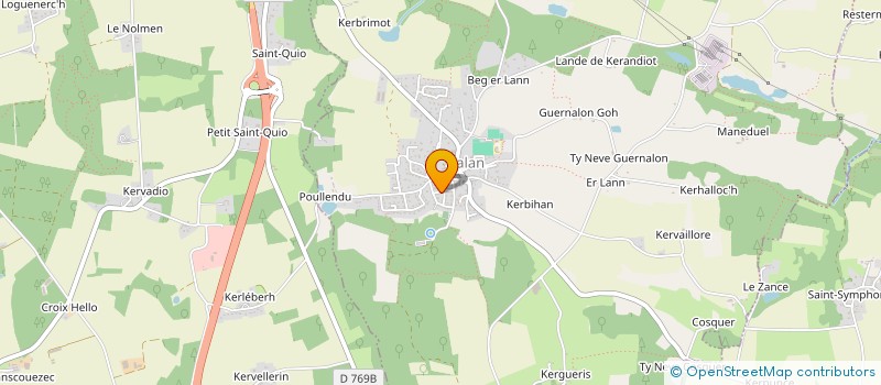 localisation de l'entreprise STERENN  CALAN