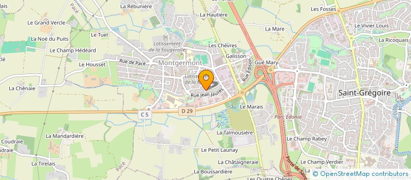 localisation de l'entreprise STERENN  DINARD