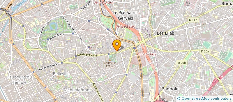 localisation de l'entreprise STEREO CAR à PARIS