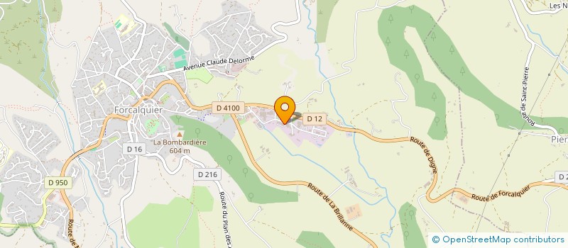 localisation de l'entreprise STEREO COMPAGNIE à FORCALQUIER