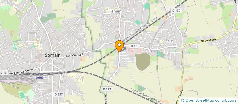 localisation de l'entreprise STEREO/TYPE  FENAIN