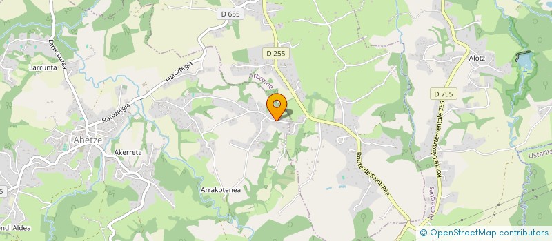 localisation de l'entreprise STEREOFLIP à AHETZE