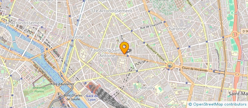 localisation de l'entreprise STEREOSKOPIK  PARIS 11