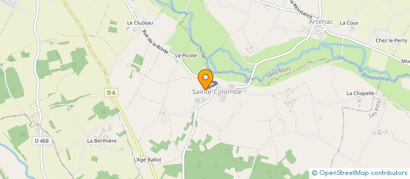 localisation de l'entreprise STEREOTEXTE à VAL-DE-BONNIEURE