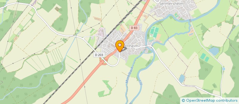 localisation de l'entreprise STERES ET SERVICES à KOGENHEIM