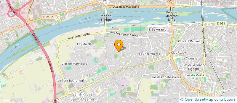 localisation de l'entreprise STERFIVE à SAINT-PRYVE-SAINT-MESMIN